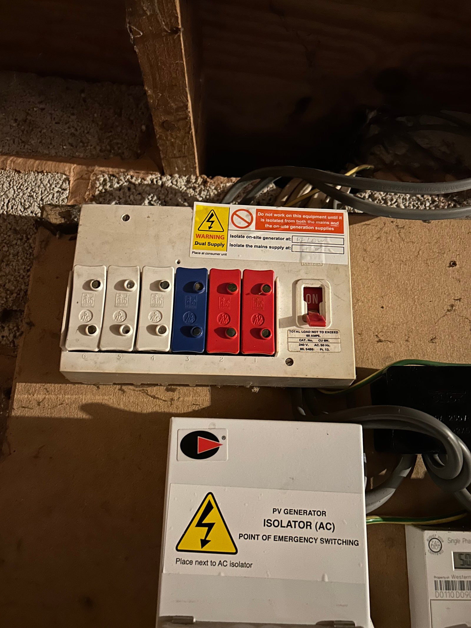Old Fuse Board Replacement